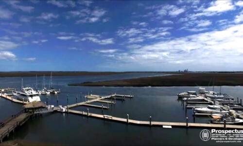 Oyster Bay Harbours drone aerial