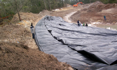 Building Stormwater Ponds with a Liner